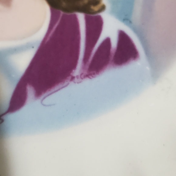 Vintage Sander’s Mfg Co  Jesus plate 24 Karat gold - Picture 5 of 8